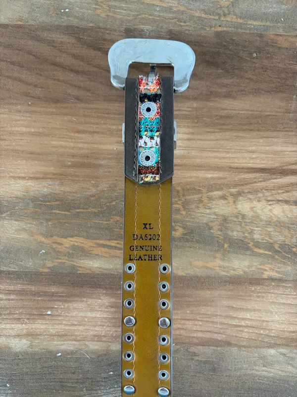Bedazzled Belt Brown Size XS - Image 3