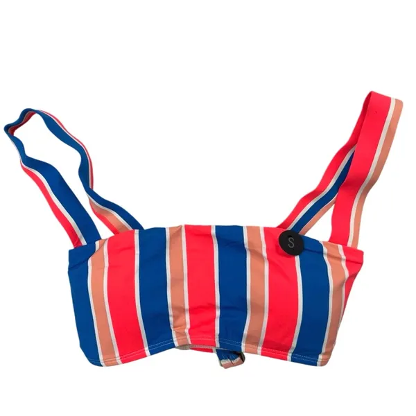 NEW Cotton On BODY Multicolor Striped 2-Piece Swimwear Bikini Swim Suit Set S - Image 3