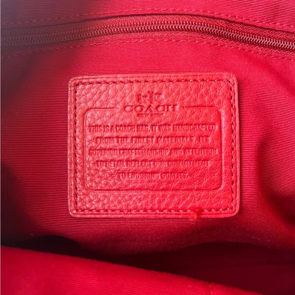 Coach Pebbled Leather East West Celeste Shoulder Bag - Image 9