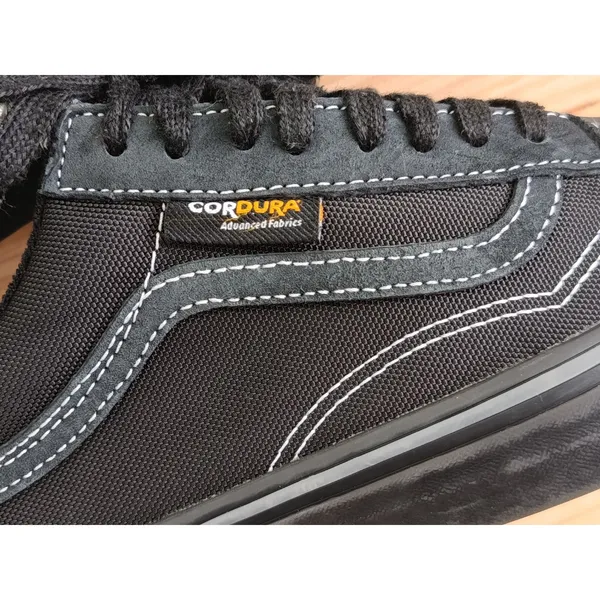 Vans Old Skool Cordura Mix Black - Men's Size 7 US (Women's 8.5) - Pre-owned - Image 8