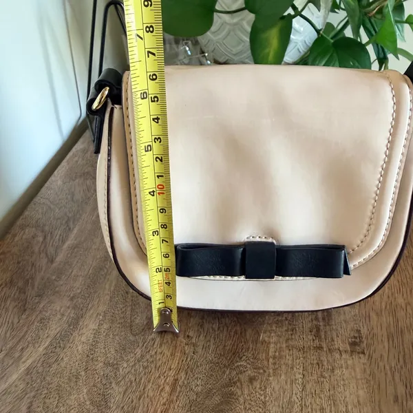 Kate Spade Chelsea Park Jade Crossbody Patent Leather Bow Preppy Mod Coquette - Image 4