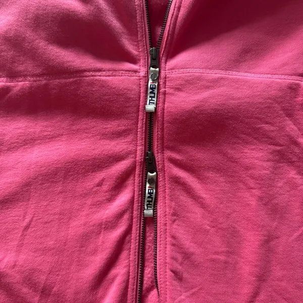 THUMB UNITED 4X Pink Full Zip Heavy Hoodie Oversized Cowl Neck Sweatshirt Jacket - Image 12