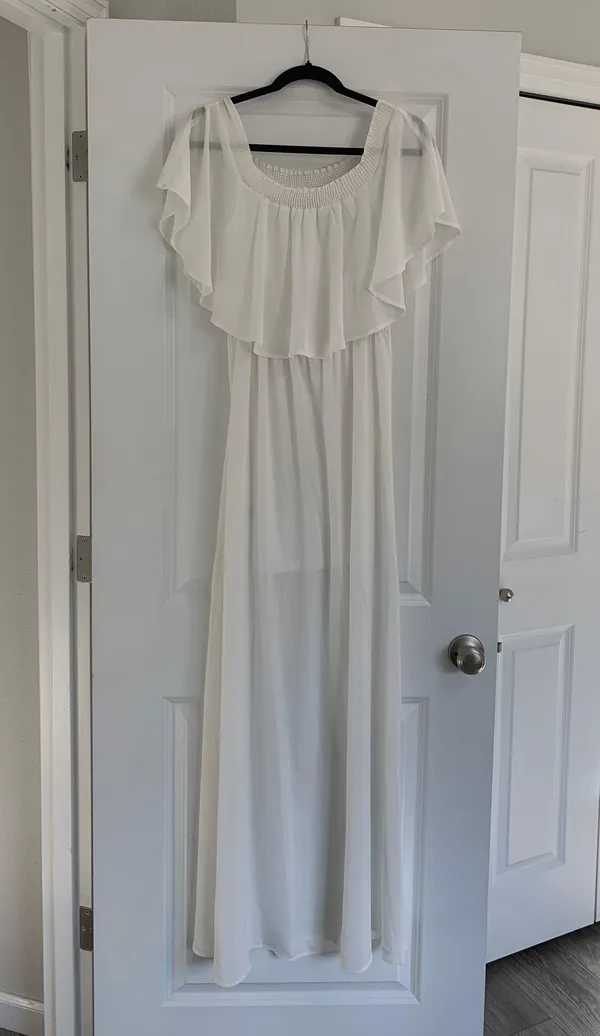 NEW Show Me Your Mumu White Maxi Dress - Image 3