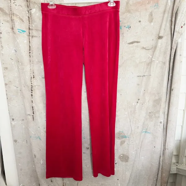 Juicy Couture Velour Flash Red Tracksuit - Image 6