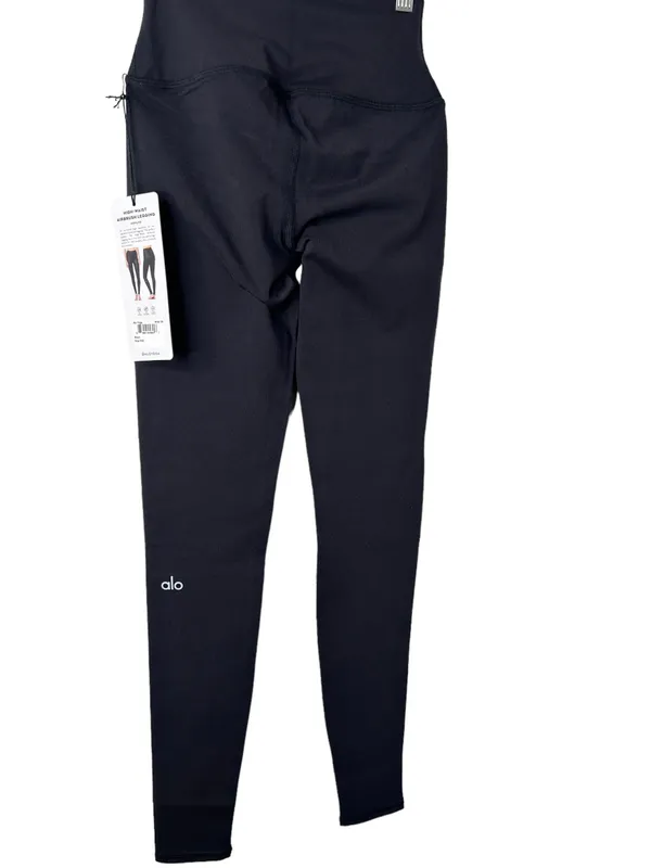 Alo NWT High Waisted Airbrush Leggings Black Size XXS - Image 5
