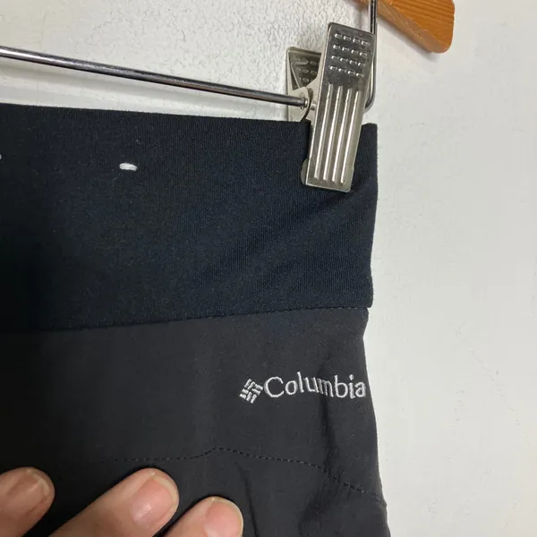Columbia all‎ seasons ruched skort skirt black womens size small activewear - Image 6