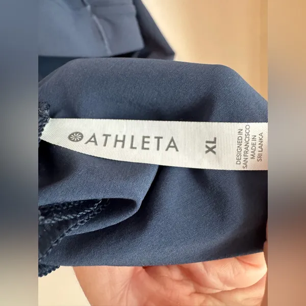 Athleta Womens Blue Solace Support Top Tank - Image 7