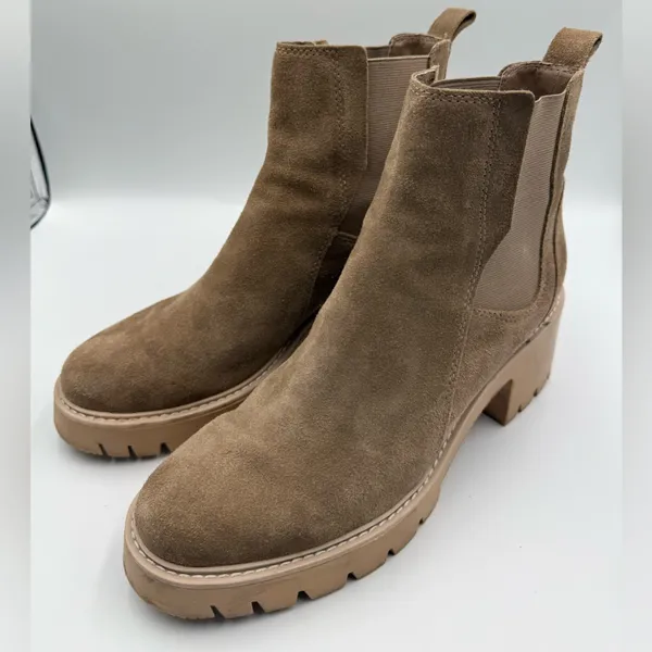Dolce Vita Chelsea Boots Tan Size 9.5 - Image 6