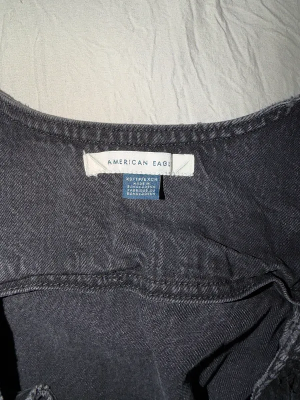 Black Washed Denim Jean Vest - Classic Casual - Image 2
