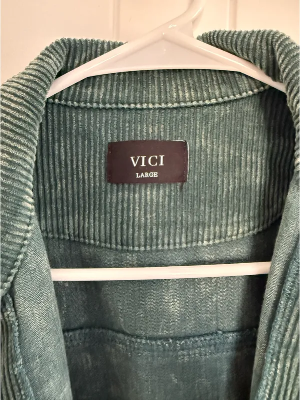 VICI Green Corduroy Jacket  - Image 4