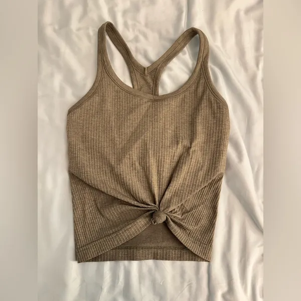Lululemon ebb to street tank rover size 4 - Image 3
