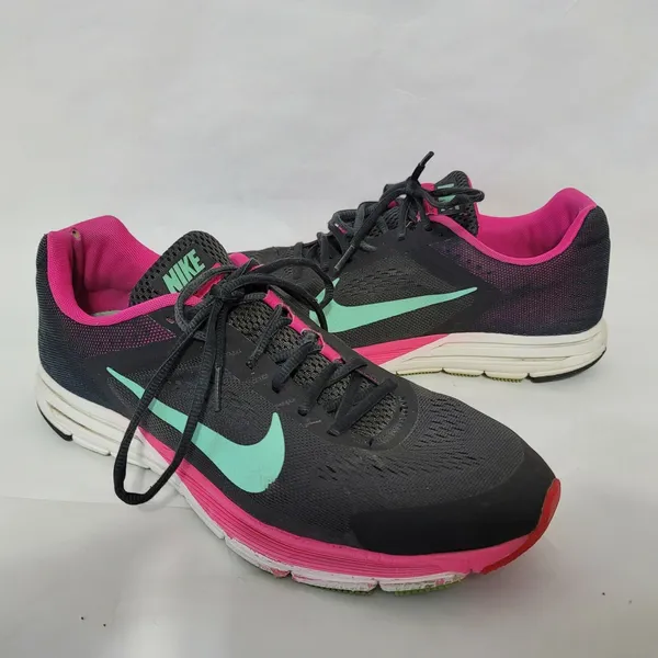 Nike‎ Shoes Womens 12 Zoom Structure 17 Running Training Athletic 624732-036 - Image 2
