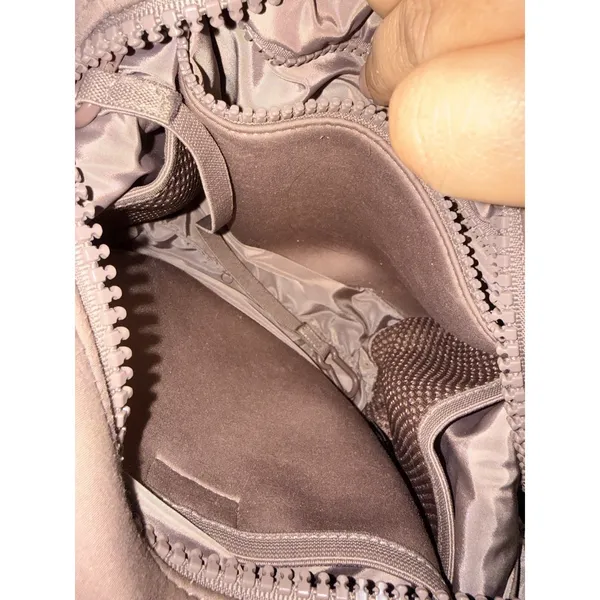 Dagne Dover Small Landon Carryall Duffle Bag in Dune 8x7" 1‎ - Image 7
