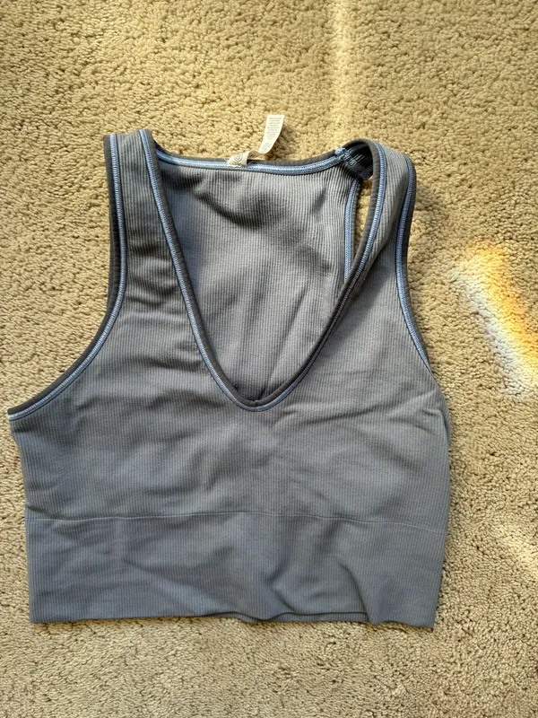 Aurora Seamless Crop Rib Tank - Image 3