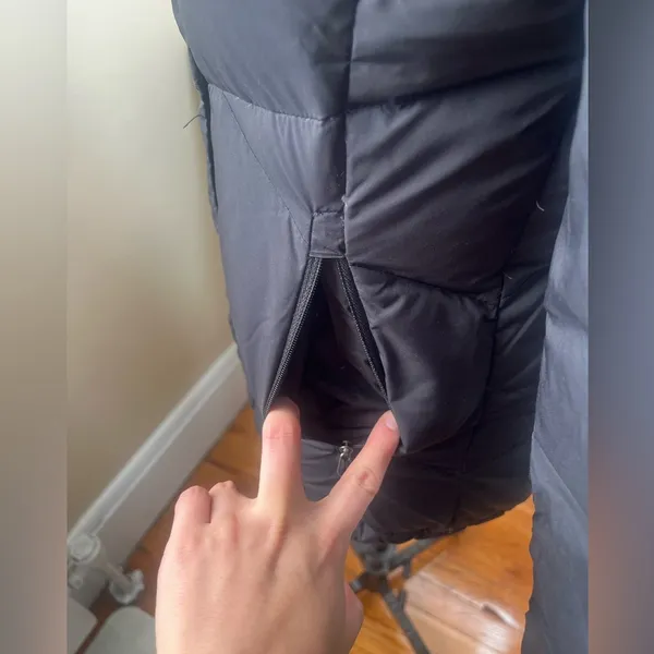 The north face black Kailash 650 down puffer jacket size XS - Image 4