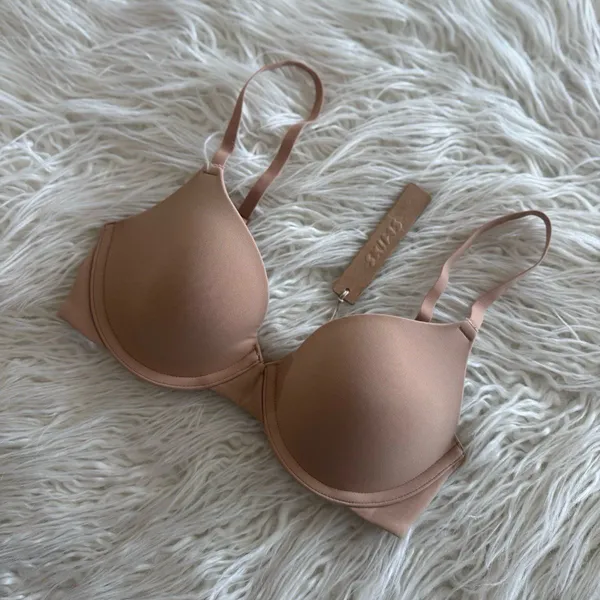 Skims Fits Everybody T-shirt Bra Ochre Size 30C - Image 4