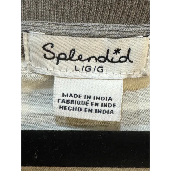 Splendid Women's Tank Top Shirt and Jogger Pant Pajama Set Size Large‎ Striped - Image 6