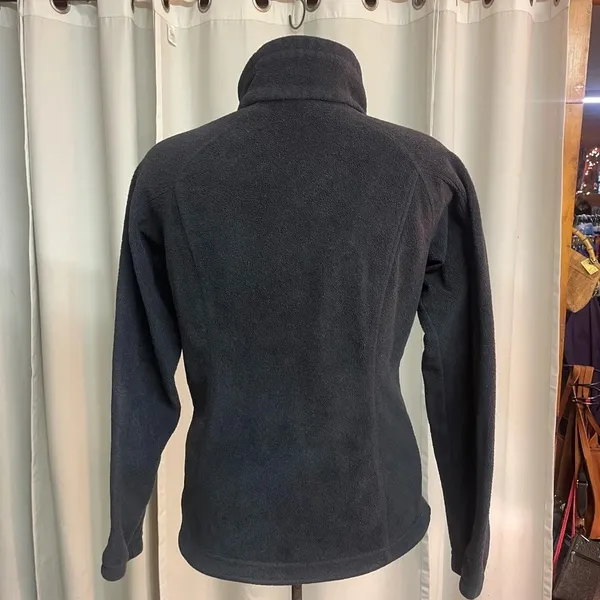 women’s black zip up size medium - Image 3