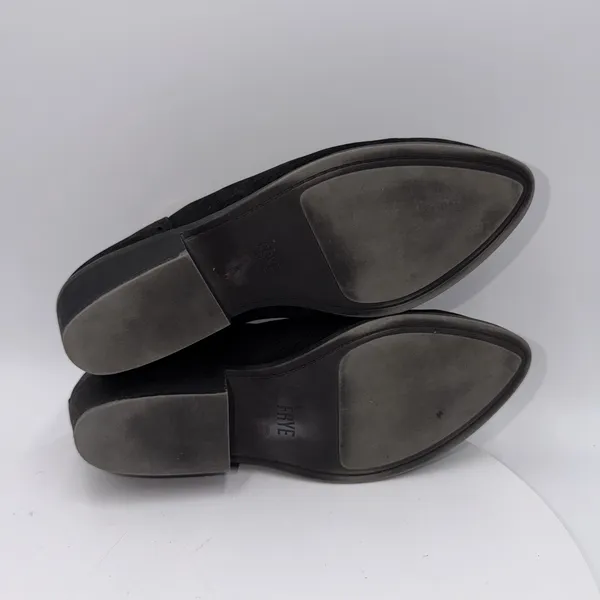 Frye Rowen‎ Slip-On Cutout Nubuck Leather Ankle Boots Women's Size 8.5 - Image 7
