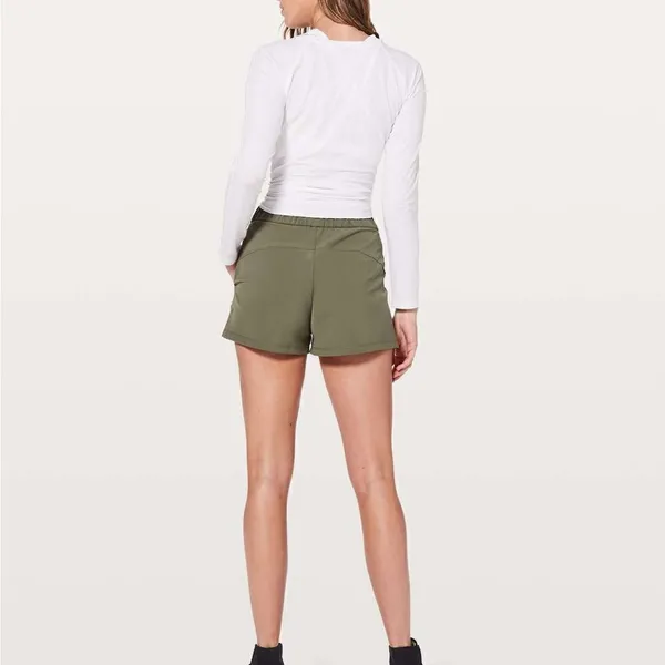 Lululemon On The Fly Short *2.5" in Sage - Image 3