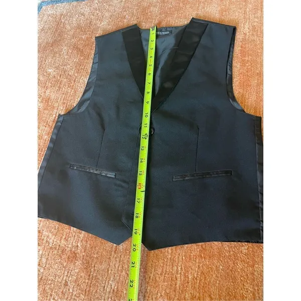 Black vest M Black Size M - Image 7