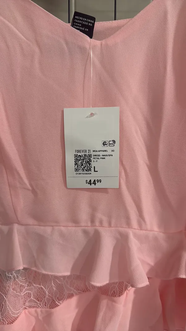 Forever 21 Maxi Dress Petal Pink - Image 2