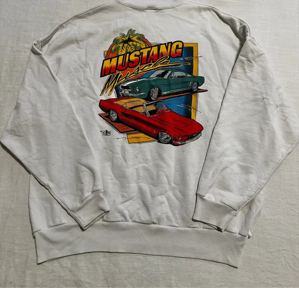 Vintage Crewneck White Size XL - Image 4