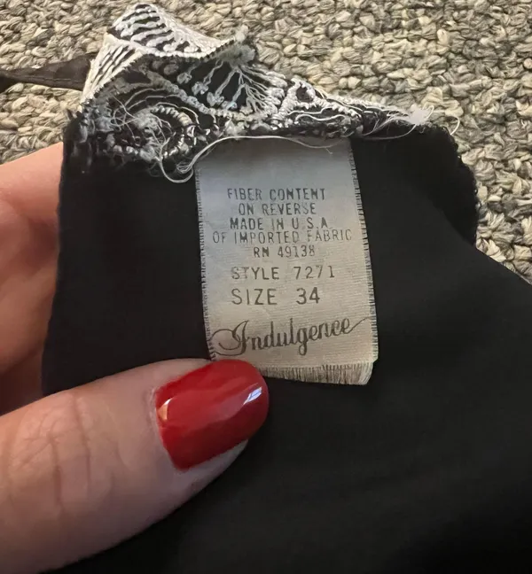 vintage indulgence slip top - Image 3