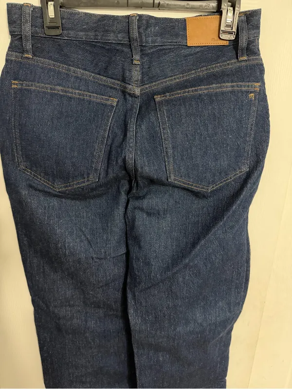 Madewell‎ perfect vintage straight Jean seam detail size 28 waist 30” 90’s 70’s - Image 11