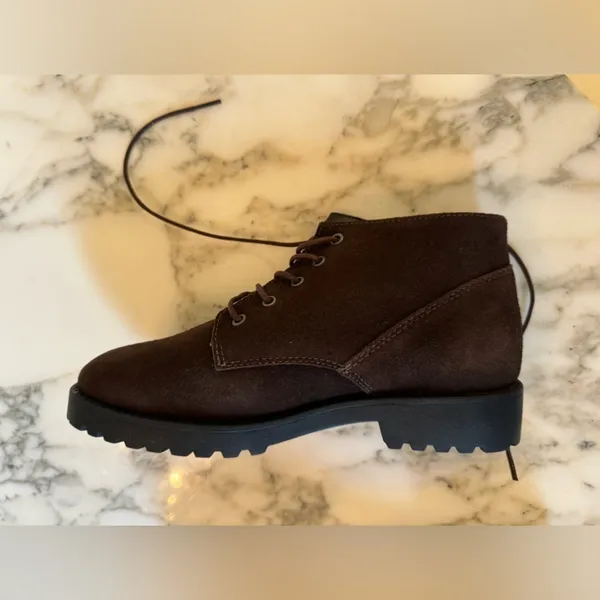 NWOT Marc Joseph Brown Suede Leather Spring Street Bootie Sz 6 No Box sold out - Image 3