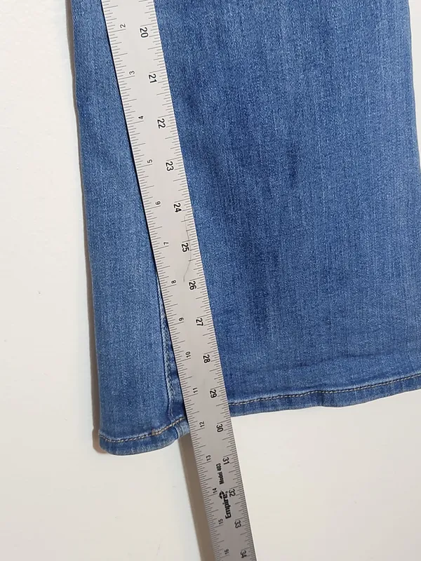 LOFT Slim Fit Flare Jeans with Patch Pockets Size 8/29 - Image 7