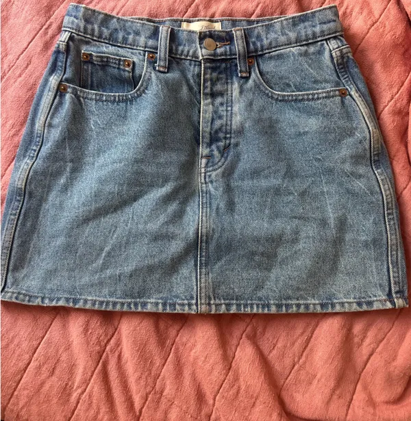Universal Threads Jean Skirt Denim - Image 3