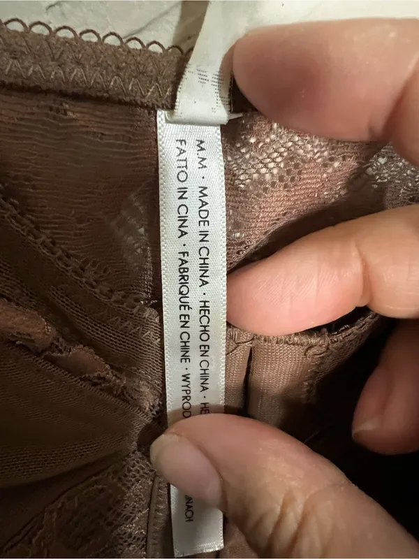Out‎ From Under Urban Outfitters Corey Mesh Chocolate Brown Corset - Image 6