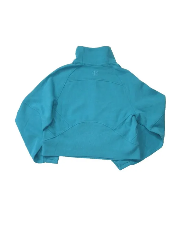 NWT Lululemon Scuba Oversized Funnel Neck Half-Zip in Oceanic Sweatshirt XS/S - Image 9