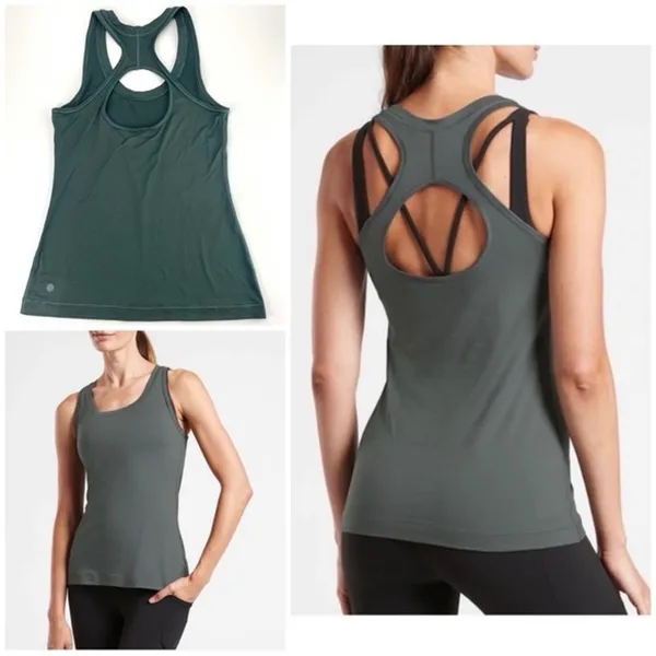 Athleta Tank Green - Image 2