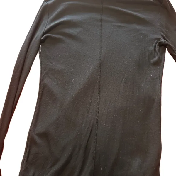 Free People‎ size XS black long sleeve long tshirt - Image 2