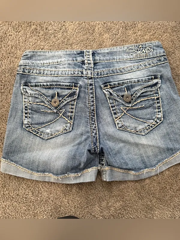 Silver Jeans denim Jean shorts McKenzie - Image 5