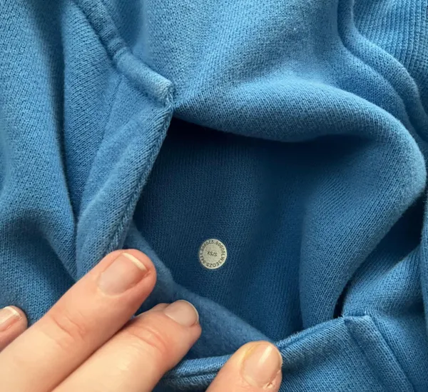 Lululemon Scuba Oversized Full Zip Hoodie Xs/s Blue Nile - Image 3