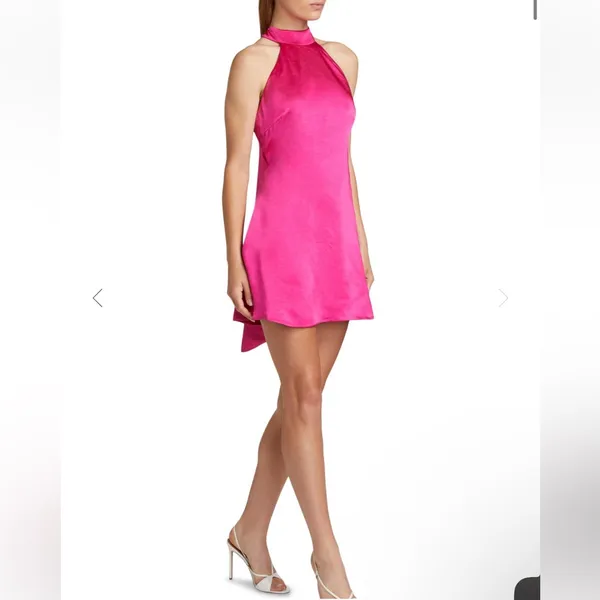 Elliatt x‎ Revolve Elliatt Women's Aria Halter Minidress Large - Image 4