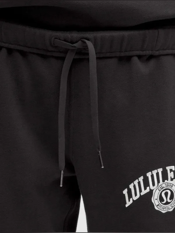 Lululemon NWT Scuba Mid Rise Oversized Graphic Joggers Black Size S - Image 5