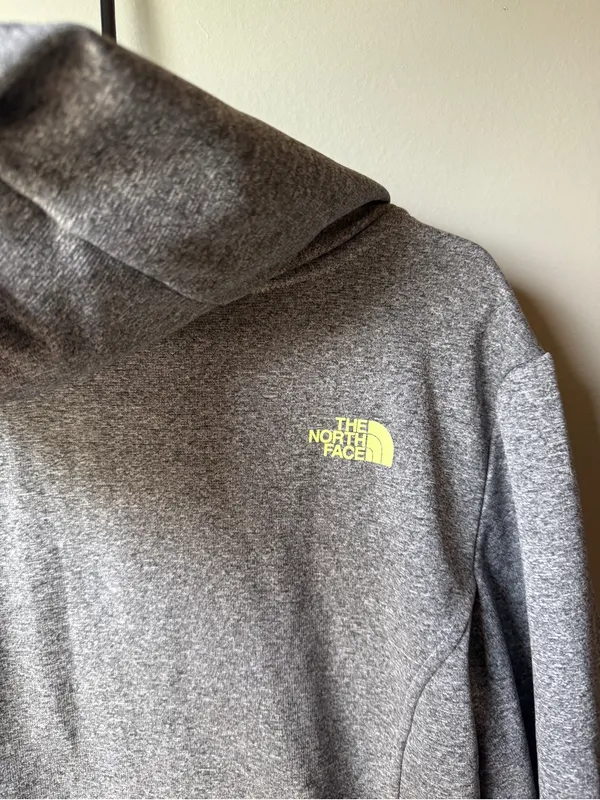The North Face Women’s Gray Logo Hoodie Size Large - Image 6