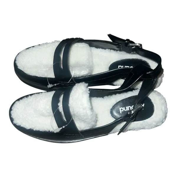 ✨Abound Luciana Faux Shearling Slingback Sz 6 Loafer Mule✨ - Image 8