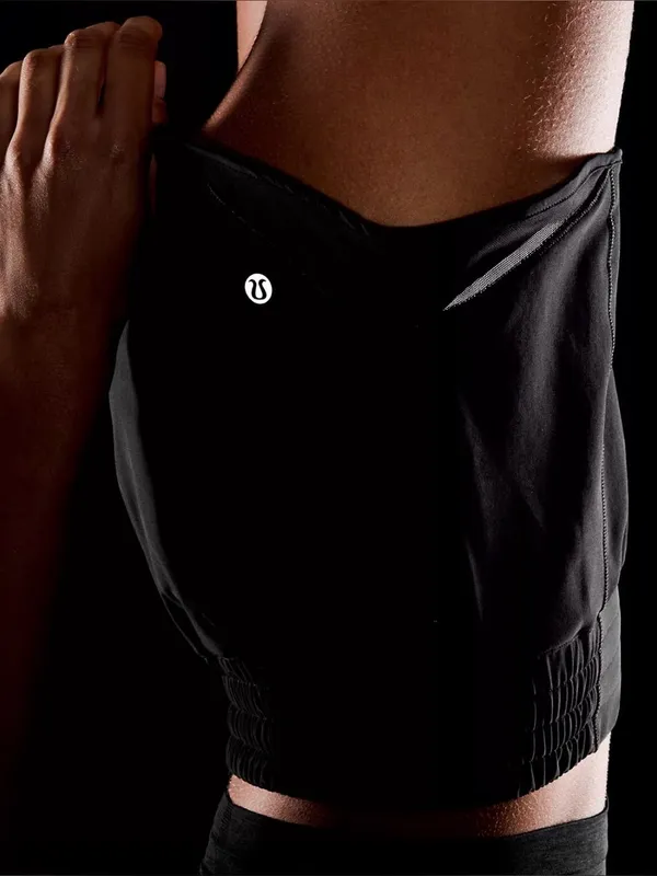 Lululemon Hotty Hot Short High-Rise Lined black Short /size 4 - Image 2