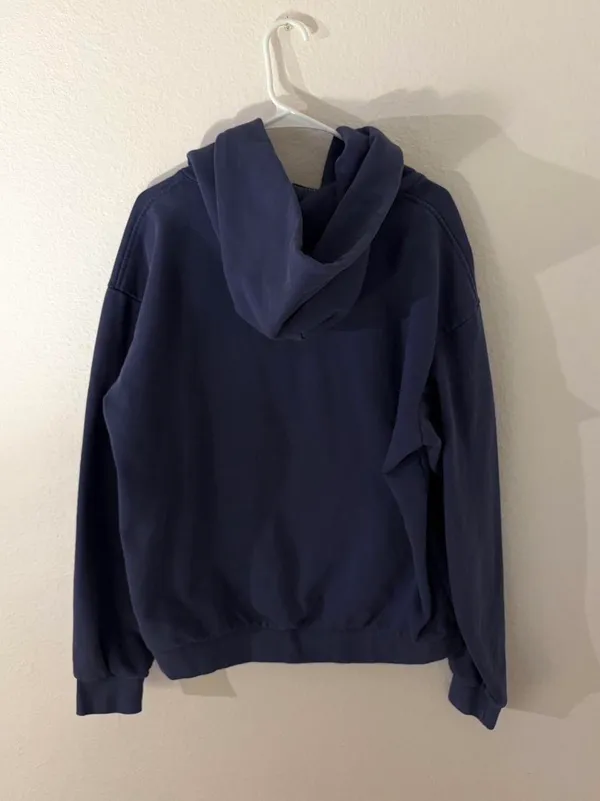 feature navy collegiate hoodie - Image 2