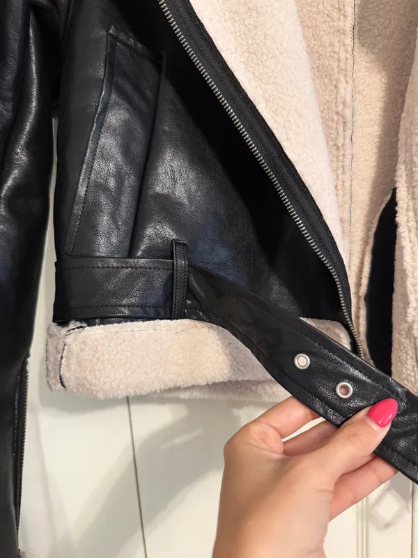 NWOT Vici Faux Leather Jacket - Image 5