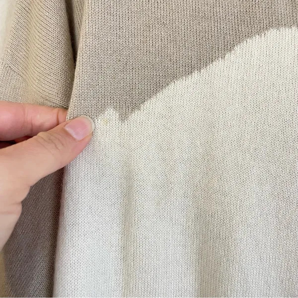 KOCH Polar Bear Merino Wool-Cashmere Blend Dolman Sweater Size‎ XS - Image 4