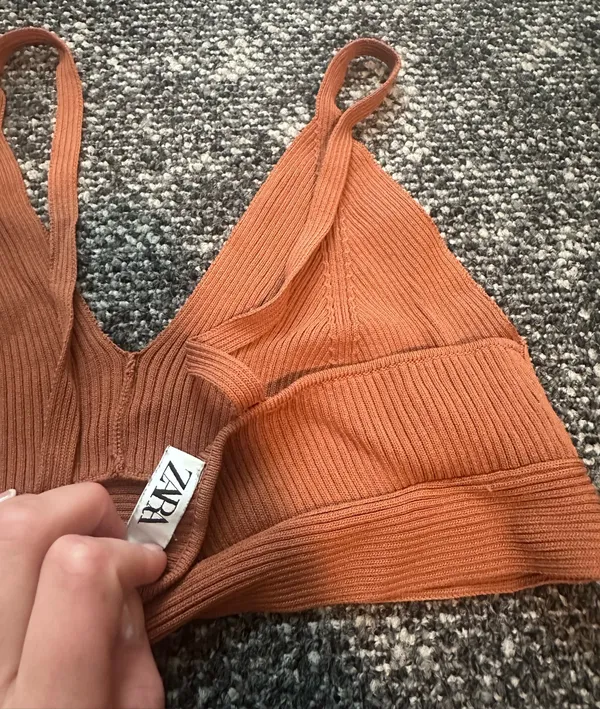 Brown ZARA Top - Image 5