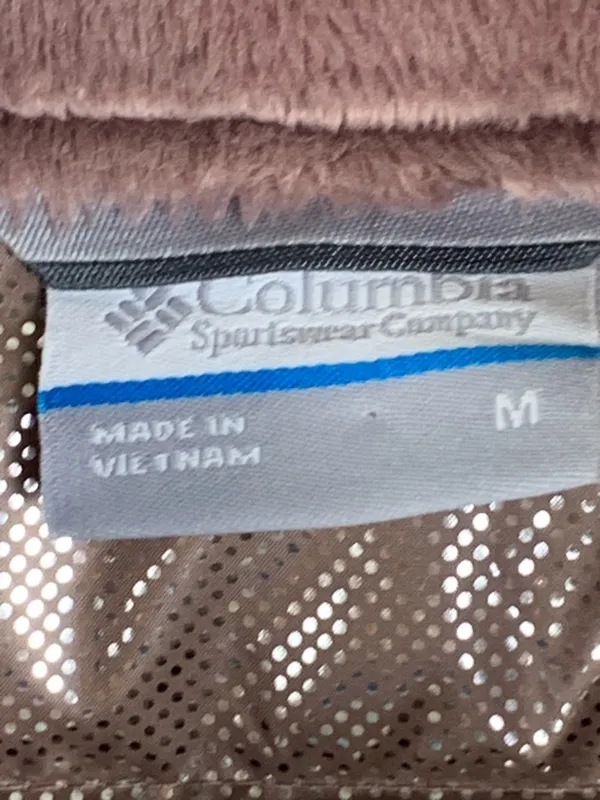 Columbia Omni Heat Womens M Puffer Vest Peach Insulated Reflective Winter - Image 12