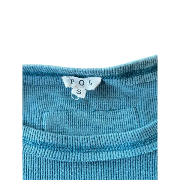 POL Women's Stitch Block Pocket Top - Image 4