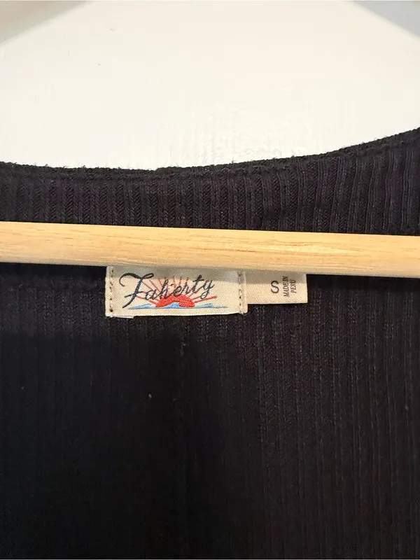 FAHERTY Legend Ribbed Monroe Bodysuit - Image 4